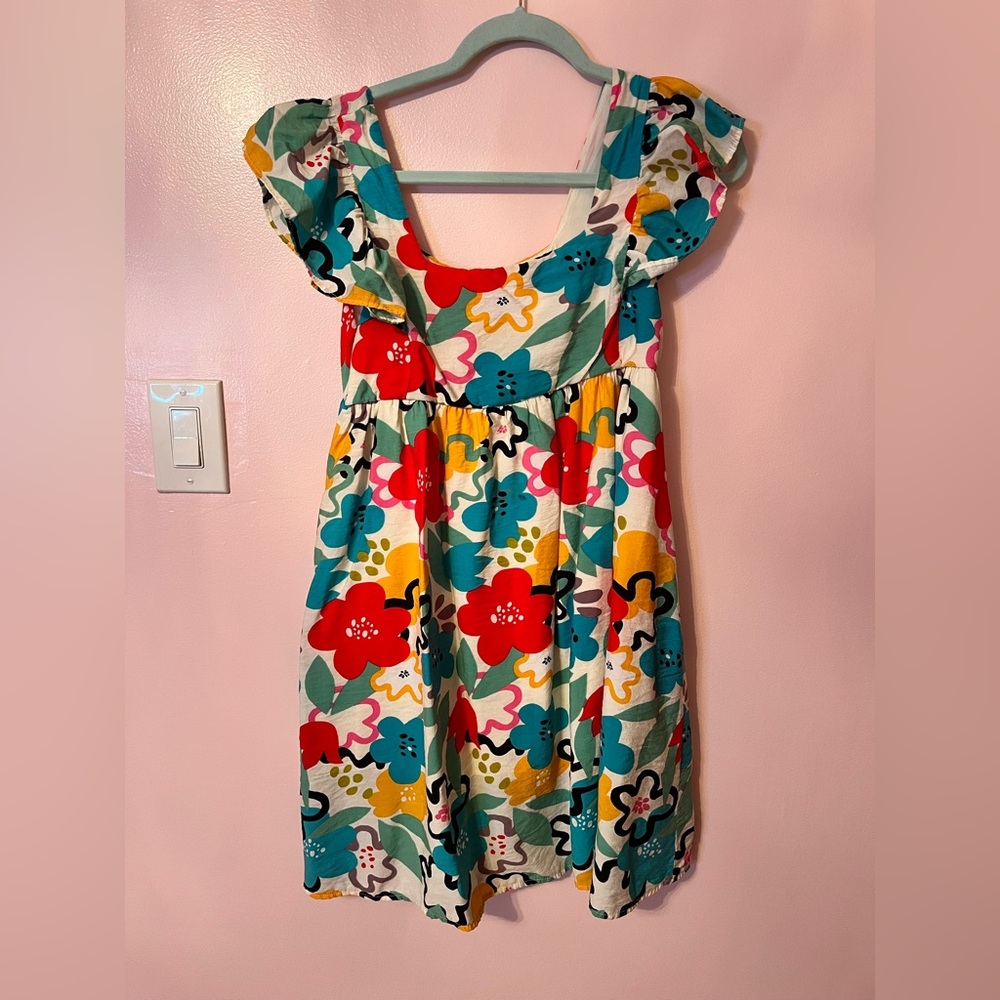 Mittoshop Colorful Floral Kids Dress